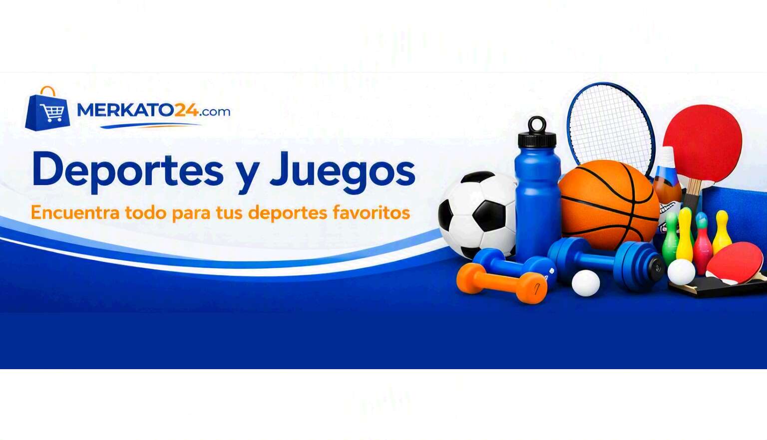 Banner Deportes y Juegos - Merkato24