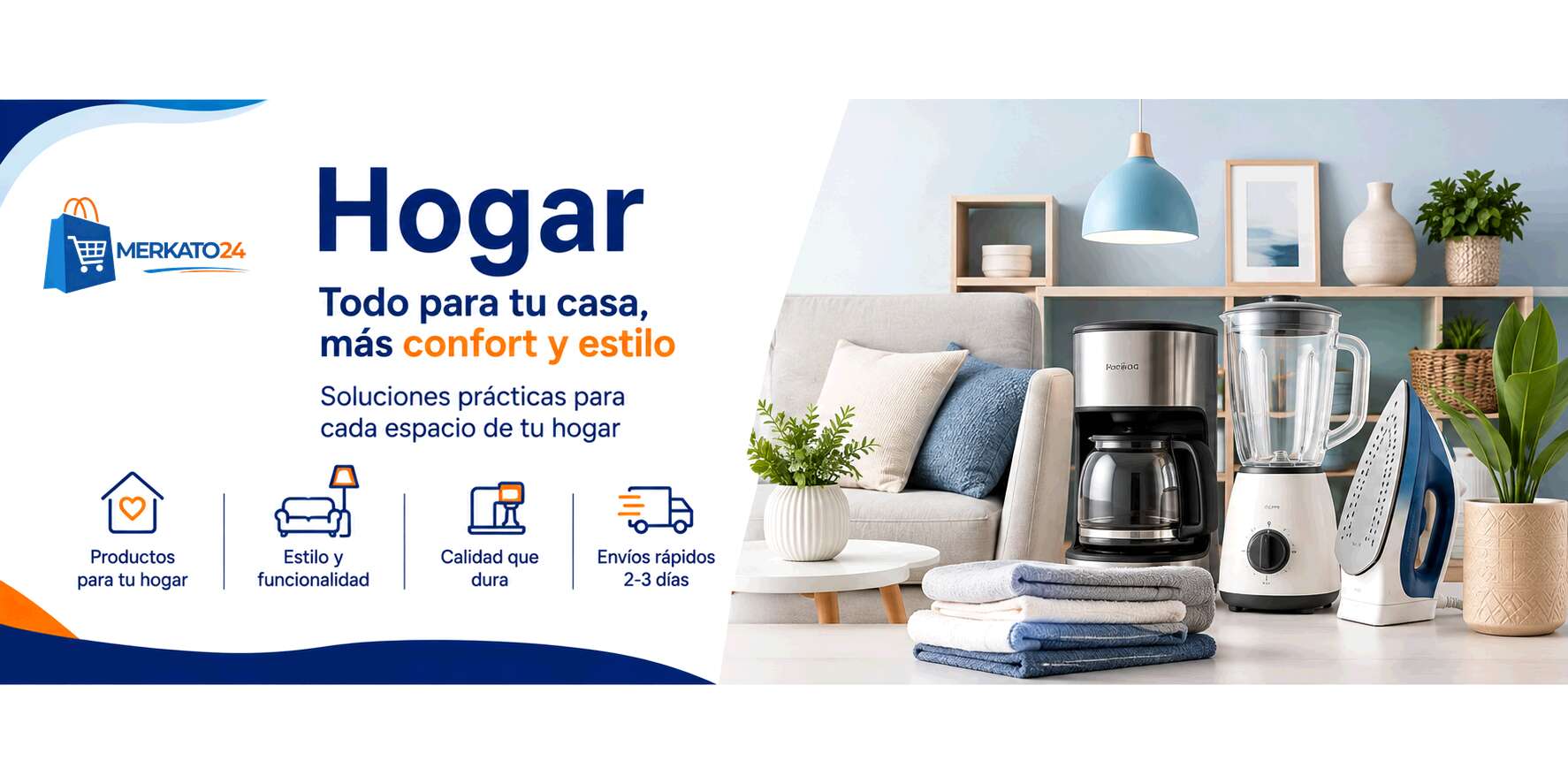 Banner Hogar y Decoración - Merkato24