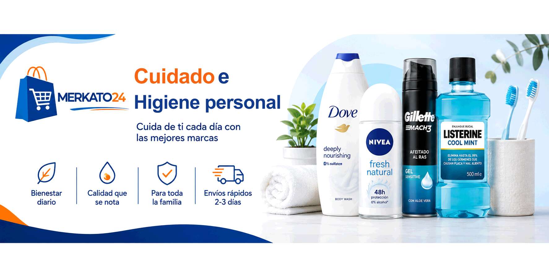 Banner Cuidado e Higiene Personal - Merkato24