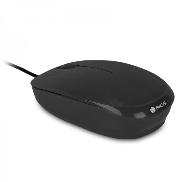 Ngs raton óptico flame 1000 dpi negro