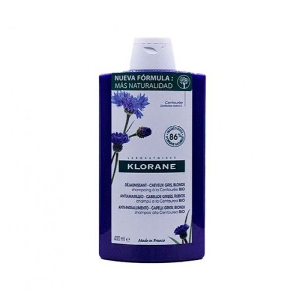Klorane Champú a La Centaurea Bio Reflejos Plateados 400ml