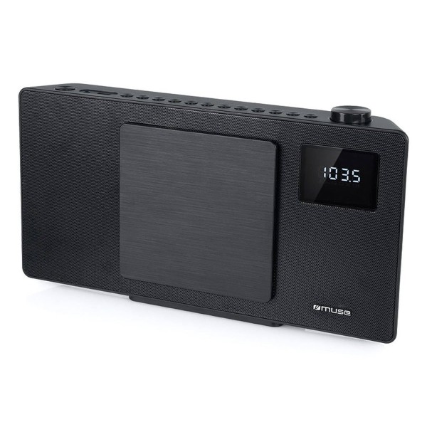 Muse m60bt bt cd/usb / radio despertador cd usb de estantería