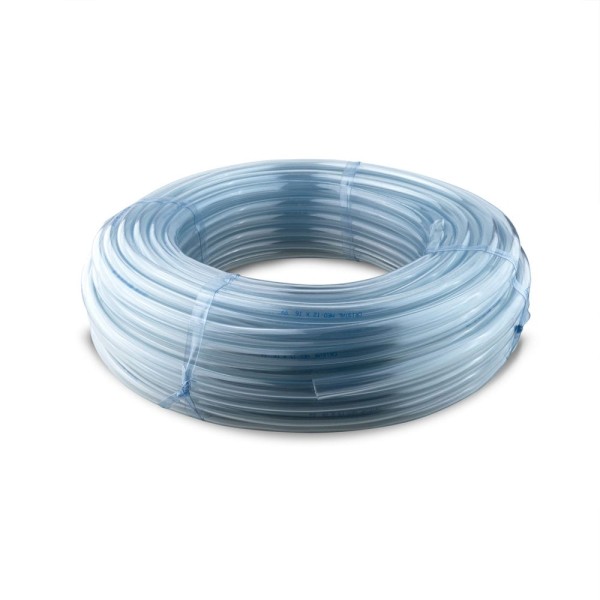 Tubo pvc cristal 10x14 50m