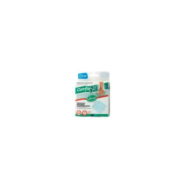 Taloneras Descanso Comforsil Silicona 2 Unidades