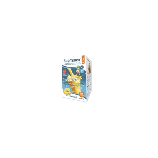 Sup Tenex Plus 15 Sobres 32 g Sabor Platano