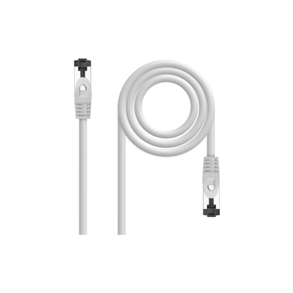 Nanocable cable red cat. 8.1 2ghz sstp gris 10m