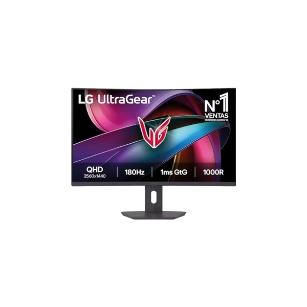 Lg 32g600a-b monitor32" qhd 180hz 2hdmi dp aa curv